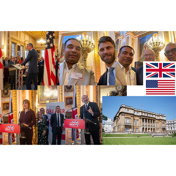 Honored Guest at the UK–US Business Reception, Hosted by the Commerce Secretary,
