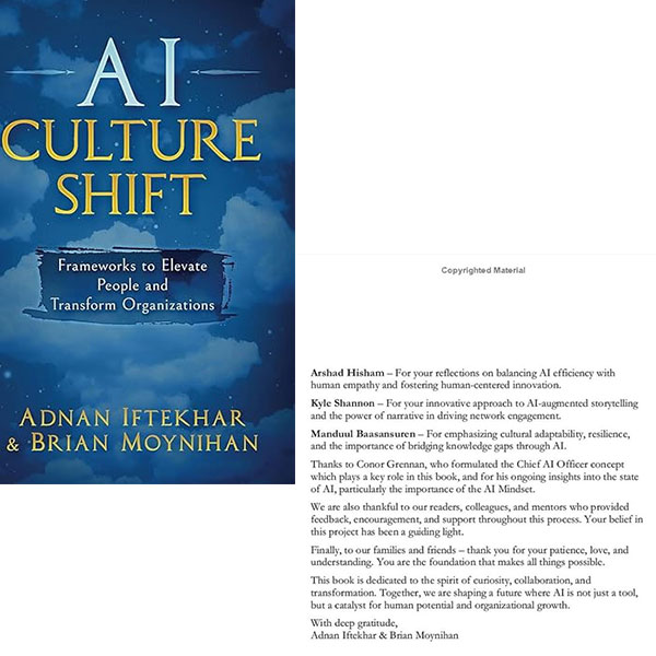 Contributing to AI Culture Shift: Elevating People and Transforming Organization