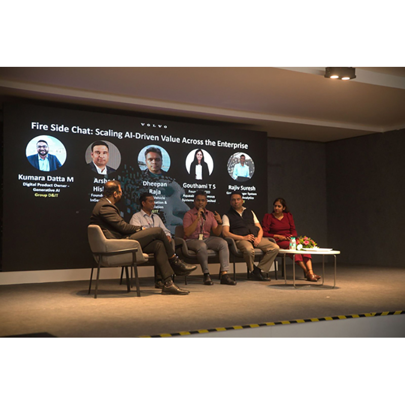 Presented AI and Automation Strategies at Volvo Group's Global Innovation Sessio