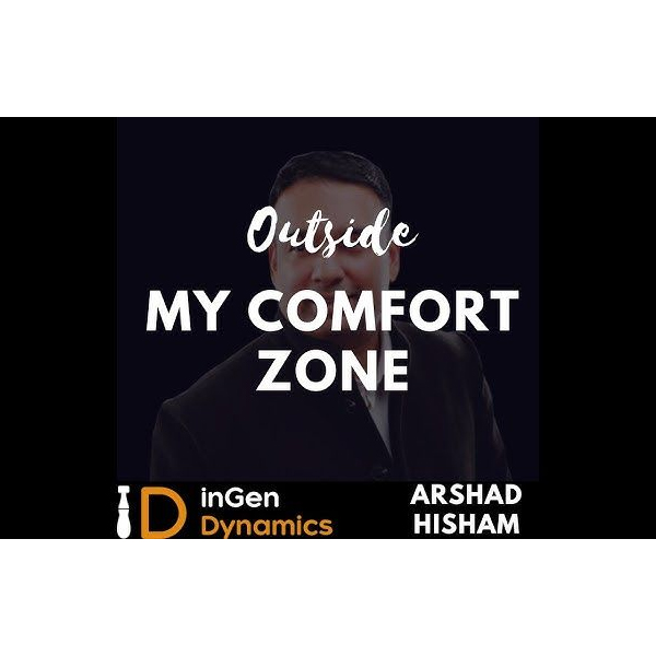 Being comfortable outside your comfort zone